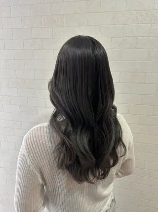 ロング カラー 大人レイヤー& 透明感カラー💄のヘアスタイル