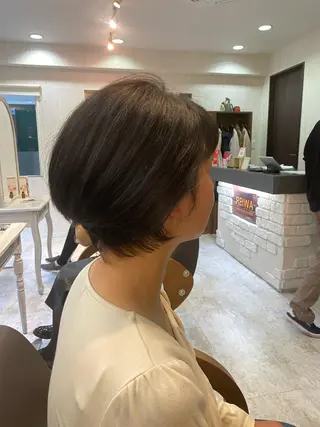 ショート 《酸性》矯正特化 SHIN亀井 真のヘアスタイル