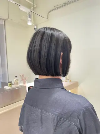 カラー ulu名古屋栄所属・落合しほ/韓国ヘア/ 髪質改善/縮毛矯正のヘアスタイル