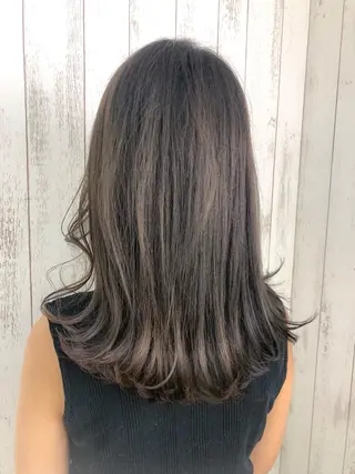 ミディアム ハイライト/ ブリーチ😈小倉😈のヘアスタイル