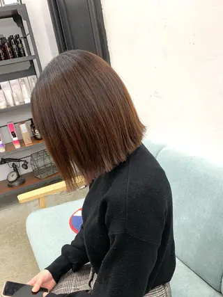 ミディアム レイヤー ハイトーン 暖色⭐︎KANAKOのヘアスタイル