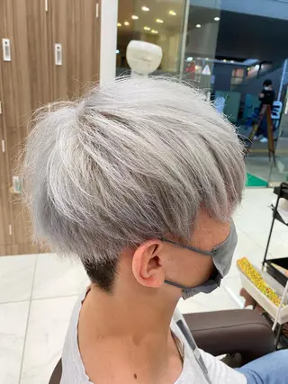 カラー メンズ 【乾かすだけで革命】 早矢仕正志のヘアスタイル