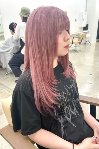 ミディアム カラー BOB🌟ハイトーン /ブリーチ/TAKUのヘアスタイル