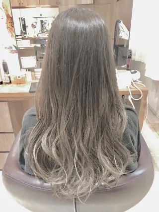 セミロング カラー Elle✂︎ Riinaのヘアスタイル