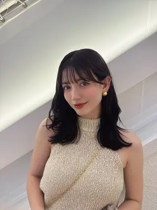 ミディアム カラー 💎透明感カラー特化 💎TAISEIのヘアスタイル