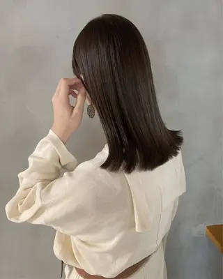 セミロング ♡トップスタイリス ト/美髪矯正hinaのヘアスタイル