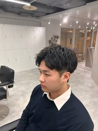 パーマ メンズ カットモデル募集中 新潟万代/こたろ🐯のヘアスタイル