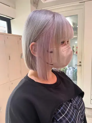 ショート 🌿艶ハイトーン/ 似合わせヘア/ショウのヘアスタイル