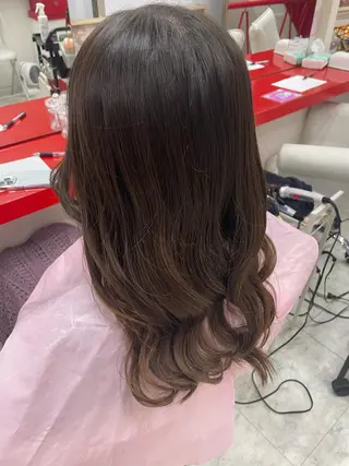 セミロング GINZA Studio S2所属・♥StudioS2 ななみ♥のヘアスタイル