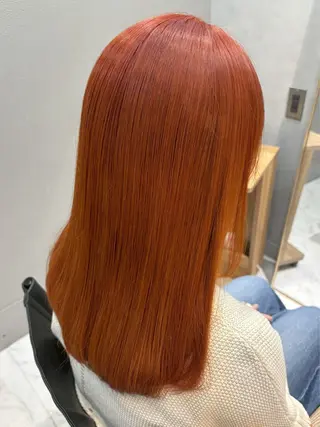 ロング カラー ハイトーン/韓国風/ 艶髪/吉祥寺のヘアスタイル