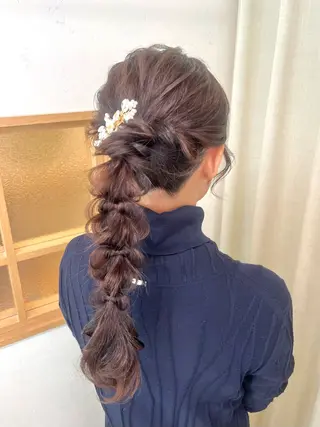 ヘアアレンジ 推し活/イベントヘア 🎀✨yuriのヘアスタイル