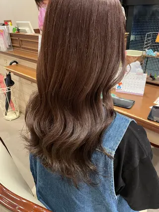 ロング カラー 🍪ﾖｼｲﾊﾙﾈ🍪 ﾗﾍﾞﾝﾀﾞｰｶﾗｰのヘアスタイル
