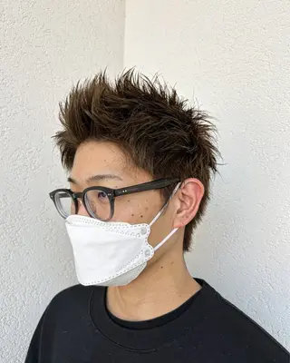 ショート メンズ SOL _Nakamuraのヘアスタイル