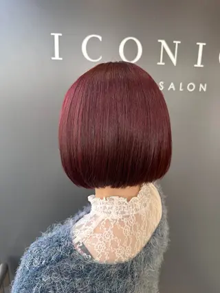 ショート カラー 🎀艶カラー🎀 大林未侑のヘアスタイル