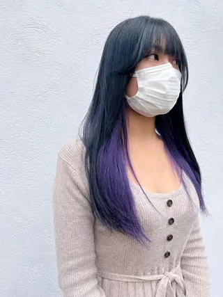 ロング カラー SALOWIN神戸三宮店所属・【美髪を叶える】中谷 彰宏（アキ)のヘアスタイル