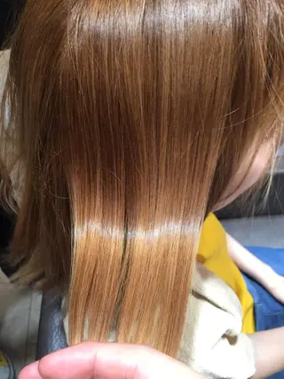 ミディアム カラー 髪質改善/痛ませ ないカラー/西村航大のヘアスタイル