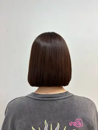 ミディアム みぞぐち じゅりのヘアスタイル