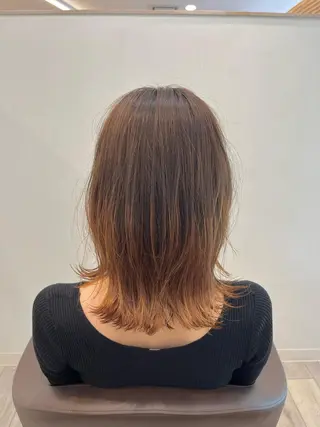 ミディアム カラー 畠野Hatano /メンズ/ボブのヘアスタイル