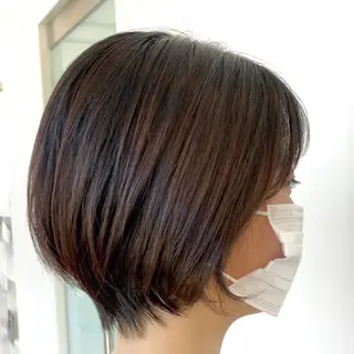 ショート Ms.CHARM所属・ハイライト無料 韓国ヘア/レイヤーのヘアスタイル