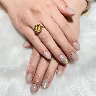 ネイル 堤 花のネイルデザイン