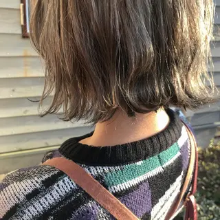 ミディアム カラー botan所属・botan KOZUEのヘアスタイル