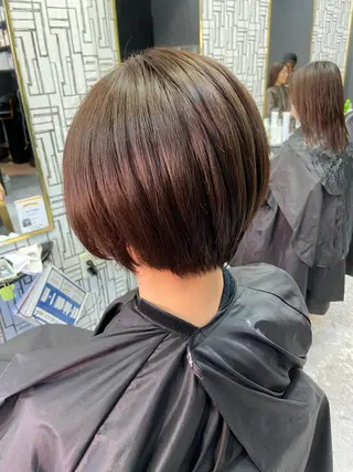 ショート 瀧下 唯のヘアスタイル