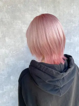 ミディアム カラー 入江 允のヘアスタイル
