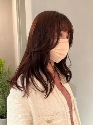 カラー hishida akiho  🩰のヘアスタイル