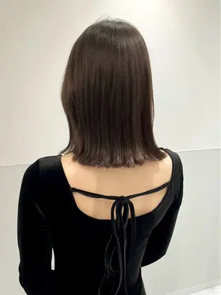 ミディアム カラー GPIP 近藤沙樹のヘアスタイル