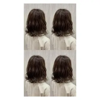 ミディアム カラー 店長✨レイヤー✖️ 髪質改善✖️韓国ヘアのヘアスタイル
