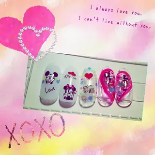 ショート ミディアム ネイル Uchida meのネイルデザイン