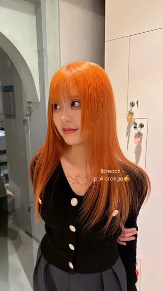 ロング カラー たかはし ゆうなのヘアスタイル