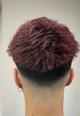 ショート 外国人風カラー職人 レオのヘアスタイル