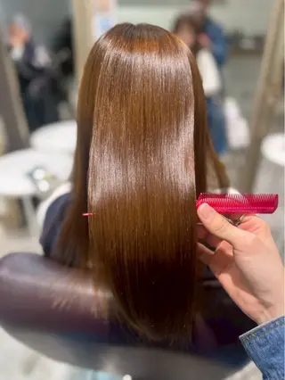 ロング カラー 暖色カラー/艶カラー mitsuki🌴のヘアスタイル