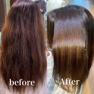 ロング 【店長】インナー指名 No.1戸塚優思のヘアスタイル