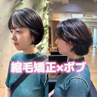 ショート ボブ/ショート 吉田竣のヘアスタイル