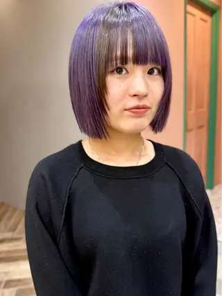 ショート Saki 🍋透明感 カラー/レイヤーのヘアスタイル