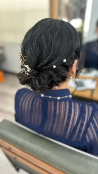 ミディアム 永澤 一輝のヘアスタイル