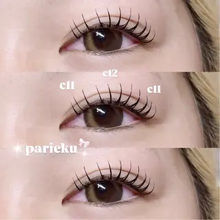 マツエク・マツパ Mell Yuuna ♡パリエク /束感のマツエク・マツパデザイン