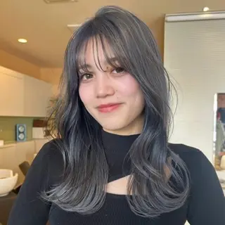 セミロング 黒染め剥がし/ 黒髪卒業ヘア👑涼介のヘアスタイル