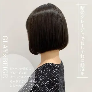 ショート カラー i.GINZA所属・似合わせショート広瀬 和輝のヘアスタイル