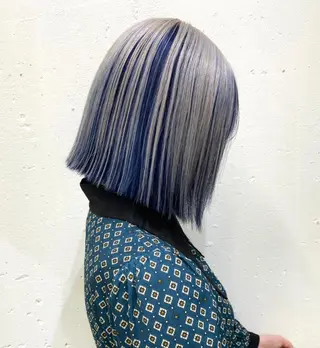 ショート カラー パーマ ヘアアレンジ メンズ ササキカズマ〻透明感 〻色落ち〻赤み消しのヘアスタイル