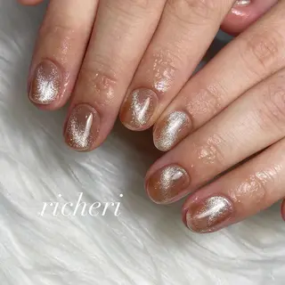 ミディアム ネイル richeri beautyのネイルデザイン