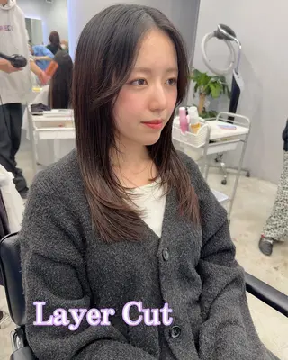 ロング yae所属・相川 玲央奈のヘアスタイル