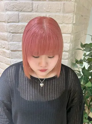 カラー momoha 『モテヘア🍓』のヘアスタイル