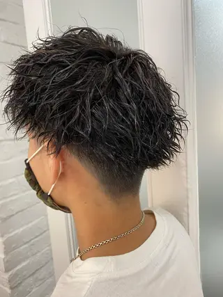 ショート メンズ 🍀透明感抜群🍀/ ハイトーンカラーのヘアスタイル