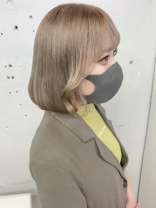 ショート カラー 💗💗韓国レイヤー yu-ki💗💗のヘアスタイル