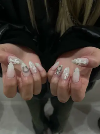 ネイル GO TODAY 吉祥寺Glint所属・うの 韓国ﾈｲﾙ໒꒱⋆⭒˚のネイルデザイン