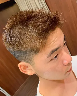 ショート カラー メンズ ヒロ銀座丸の内店 無料急募‼️小野のヘアスタイル