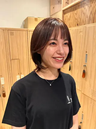 ショート カラー 透明感/ベージュ /kazui🐈のヘアスタイル